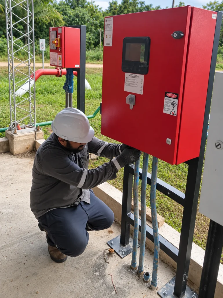 Fire-pump control equipment